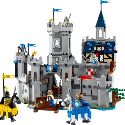 Medieval Horse Knight Castle