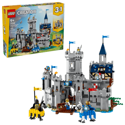 Medieval Horse Knight Castle