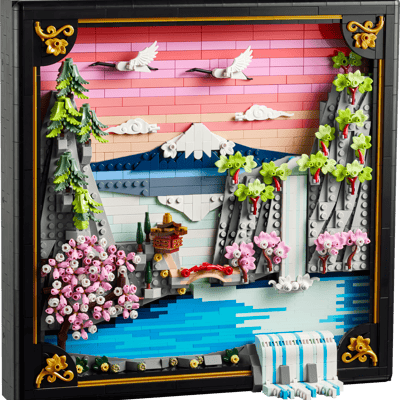 Japanese Cherry Blossom Landscape