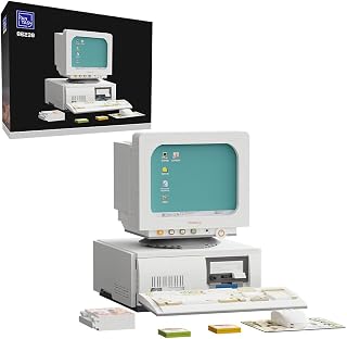 PANTASY Retro Computer Building Set, Vintage PC Model Kit for Adults