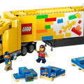 Yellow Delivery Truck