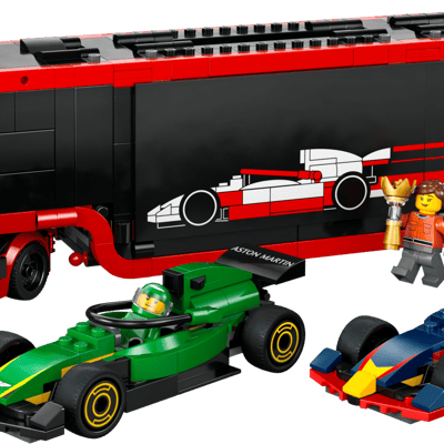 F1® Truck with RB20 & AMR24 F1® Cars