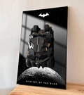 Display Wall Board Compatible with Lego DC Batman La Batmobile Tumbler 76240,Building Blocks Display Wall Mount Compatible wi