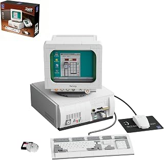 BRICKKK PANTASY Retro Computer Building Set and Display Model for Adults