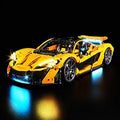 Kyglaring LED Light Kit Compatible with Lego Technic McLaren P1 42172 Building Blocks, Lights Only (Model Not Included), RC V