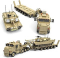 Military M1070 Armored Vehicles Building Kit, WW2 Military Tank Building Block Set, WW2 Armored Tank,Great Gifts Adult Sets f