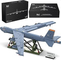 MISINI M8028 1:50 B-52H Stratofortress Bomber Building Blocks Set, Large MOC Military Aircraft Model with Stand, Collectible 