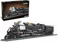 Big Boy Locomotive Building Kit with Tracks, Articulated Steam Locomotive Train Block Set for Adults, Gift for Train Lovers H