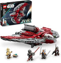 MEOW Star Wars Ahsoka Tano’s T-6 Jedi Shuttle Spaceship Toy - Star Wars Building Toys Set for Kids, Boys & Girls, Ages 9+ - B