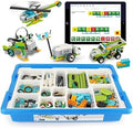 JoviJon WeDo 2.0 Core Set, Programmable Robotics Kit, 280 Pieces DIY Programing Robot Electronic Bricks+4PCS Hub Motor Kit Co