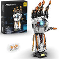 UNCLE BRICK Technical Robotic Hand Building Blocks Kit,Equipped with 4 Motors and Can Be Remotely Controlled,Set for Aged 8-1