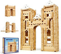 Jovi-mindly Notchies 301PCS Wooden Building Blocks Set Construction Toy