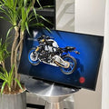 iLuane Display Wallboard for LEGO Technic Yamaha MT-10 SP 42159 Advanced Building Set for Adults, Vehicles or Motorcycle Coll