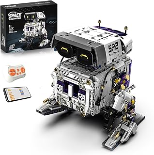 Technic Robot Building Set,Remote Control＆App,Coding for Boys 8-12