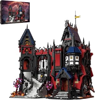 CSNRHG Building Blocks Set for Adults 3900 PCS Vampire Gothic Castle