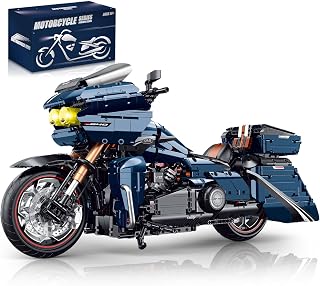 Cruiser Motorcycle Building Set for Adults Technic Motorbike Model Toy