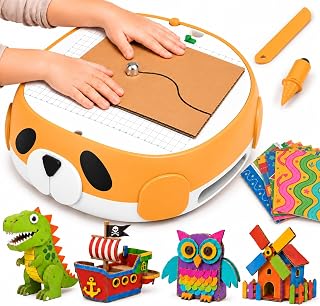 Cardboard Cutter for Kids – Safe Craft Tool for DIY Cardboard Projects, Bladeless Safety Knife for Kids Ages 5+, STEM & STEAM