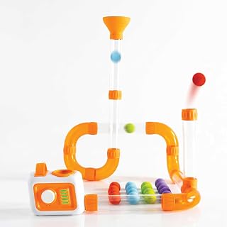 Fat Brain Toys Air Toobz Evo, Original Air-Powered STEM Building Toys for Kids & Teens, Kids Building Toys, STEM Toys for 3+ 