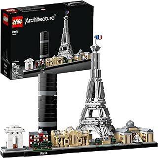 MEOW Architecture Paris Model Building Set - Detailed Display Building Block Set for Kids, Boys and Girls, Ages 12+ - Unique 