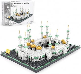 CAXIMSY Great Mosque of Mecca Building Blocks Set Islamic Masjid Architectural Model Toys Muslim Eid Gifts for Kids Adult 229