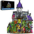 JMBricklayer Medieval Castle House Building Set for Adults, Ideas House Model Toy Construction Set with LED Lights, Medieval 