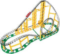 CDX Blocks: Sidewinder - 825 Pieces, Building Brick Set, Gravity Powered Looping Coaster Model, Promotes STEM Learning