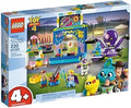 MEOW Disney Pixar’s Toy Story 4 Buzz Lightyear & Woody’s Carnival Mania 10770 Building Kit, Carnival Playset with Shooting Ga