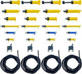 SEEMEY 32Pcs Pneumatic-Parts, Pneumatic-Pump, Pneumatic-Handpump,Pneumatic-Cylinder,Pneumatic-Tube, Pneumatic-Pack compatiabl