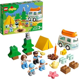 MEOW DUPLO Town Family Camping Van Adventure 10946 Building, Playing and Learning Camping Toy for Toddlers and Kids; New 2021