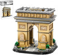 Arc De Triomphe Paris Architecture Building Block Set 1399 Pcs Famous France Landmark Model Kit for Adults & Teens Historical