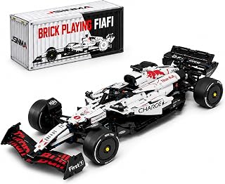 JSINMA Technic RB F1 Racing Car Building Set, 1:8 Scale, 1855 Pieces