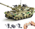 2042PCS RC Military Tank Building Sets with RC Control for Adults
