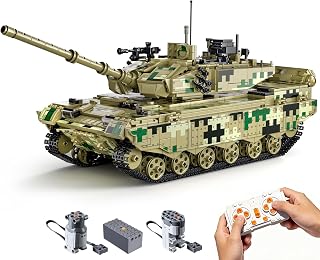 2042PCS RC Military Tank Building Sets with RC Control for Adults