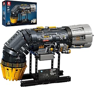 Reobrix F35 Engine Building Block Sets Mechanical Building Sets with Motor