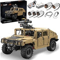 CaDA C61036W HUUMVEE Vehicle Building Block Set, Master 1:8 3935PCS RC Climbing Car Building Block Kit with Power Function,Of