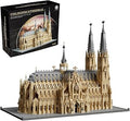 German Cologne Cathedral - Blocks Set,6028 PCS Gothic Landmark for Adult