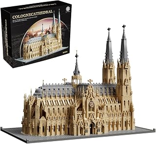 German Cologne Cathedral - Blocks Set,6028 PCS Gothic Landmark for Adult