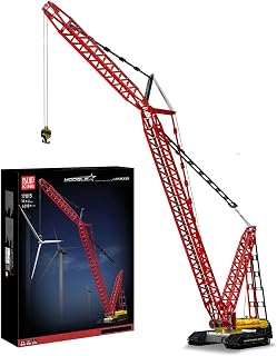 Mould King 17015 Technology Crawler Crane Building Block Kit, Heavy Duty Crawler Crane with Motors for Adult, 4318 pcs Engine