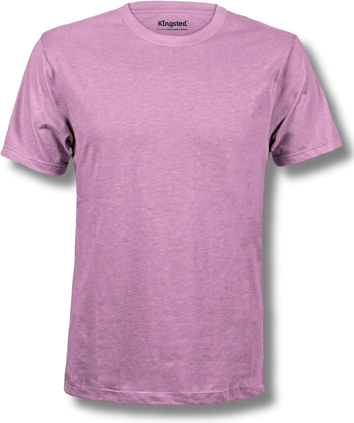Men's Cotton Blend Classic Fit Tee - Tagless Crew Neck, Lightweight and Shrink Resistant for Everyday Wear - Large (29)