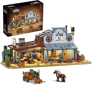 Western General Store Blacksmith Building Set 2718 Pcs