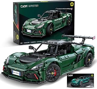 CaDA Master C61511W Lotus Exige Cup 430 1:8 Static Building Block Supercar 3730 Pieces 53.8cm Collectible Display Model for A