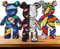 Skeleton Bear Rainbow Bear and Ocean Bear Micro Building Blocks Gift for Adult and Kid
