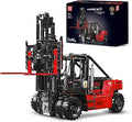 Mould King Technique Forklift Truck Toy 1:6 Scale, 17045 Building Blocks Kit, MOC Remote Control Heavy-Duty Shelf Lifted Truc