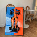 iLuane Display Wallboard for LEGO Technic McLaren 42141 BuildingKit(No Car)
