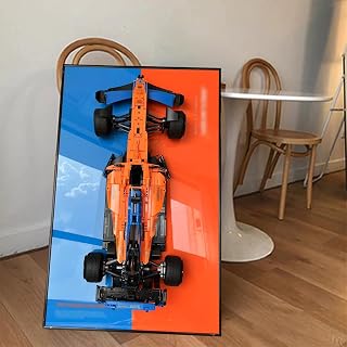 iLuane Display Wallboard for LEGO Technic McLaren 42141 BuildingKit(No Car)