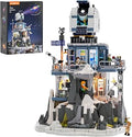Lumibricks Alpine Observatory Lighting Building-Bricks Set with The Galaxy Projector, 2437 Pcs Space Themed Room Decor for As