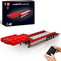 Mould King Trailer Truck Technique Building Blocks Kits, MOC 19015T Truck Model Set to Build, Gift for Age 14+/Adults Collect