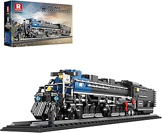 Reobrix Big Boy Steam Locomotive Train Building Block Set for Adult 2947PCS