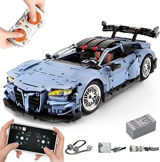 1/10 M4 Remote Control Car Building Kit with Light Motor Battery