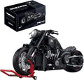 HTLNUZD 1/5 Motorcycle Model Building Blocks Set for Breaker Halei Technical Bricks Motorbike DIY Assembly Kit, Desk Decorati